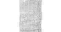 Louis de Poortere Laagpolig vloerkleed  8652 Mad Men Black on White 80x150 cm