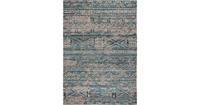 Louis de Poortere Laagpolig vloerkleed  9110 Antiquarian Kelim Zemmuri Blue 200x280 cm