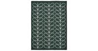 Orla Kiely Vloerkleed  Linear Stem Jade Outdoor 460507 160x230 cm