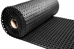 ivol Rubber ringmat op rol - Dikte 22 mm - Breedte 100 cm