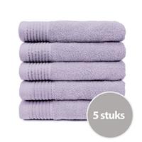 The One Towelling The One Badhanddoek 450 gram 70x140 cm Lavender (5 stuks)