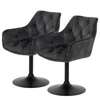 HELA Eetkamerstoel Birte Draaifunctie, als losse stoel of in een (set, 2 stuks)