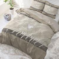 DreamHouse Bedding Dekbedovertrek With You - Antraciet Lits-jumeaux (240 x 220 cm + 2 kussenslopen) Dekbedovertrek