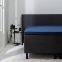 Luna Bedding 2-PACK: Luna Topper Hoeslaken Jersey - Navy 80/90 x 200/210/220 cm