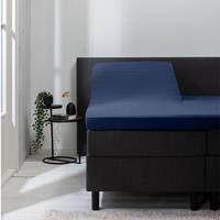 Luna Bedding 2-PACK: Luna Splittopper Hoeslaken Jersey - Navy 160 x 200/210/220 cm