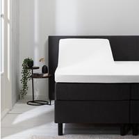 Luna Bedding 2-PACK: Luna Splittopper Hoeslaken Jersey Kleur: Antraciet, 140 x 200 cm