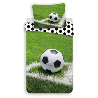 Sweet Home Voetbal dekbedovertrek 140x200 - Groen | 