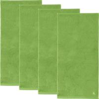 Erwin Müller Duschtuch  4er-Pack Frottier Heidenheim grün Gr. 80 x 160