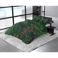 Dreamhouse Dekbedovertrek Avena Green-1-persoons (140 x 200/220 cm)