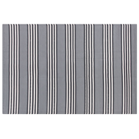 Beliani Outdoor vloerkleed grijs 160 x 230 cm SAUGOR