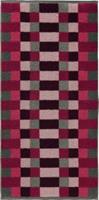 Erwin Müller Handtuch Heidenheim Karo Jacquard Heidenheim Karo beere Gr. 50 x 100