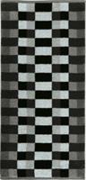 Erwin Müller Handtuch Heidenheim Karo Jacquard Heidenheim Karo anthrazit Gr. 50 x 100