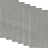 Erwin Müller Handtuch  6er-Pack Heidenheim silber Gr. 50 x 100