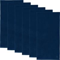 Erwin Müller Handtuch  6er-Pack Heidenheim dunkelblau Gr. 58 x 120
