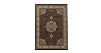 Kashmir Impression Isfahan Oosters Klassiek Laagpolig Vloerkleed Rood- 200x290 CM
