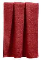 Möve Handtuch Quadretti rot Gr. 50 x 100