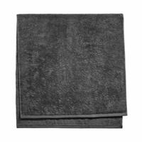 Butlers FABULOUS Duschhandtuch 70x140 cm Duschtücher dunkelgrau