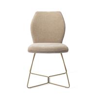 Jesper Home Eetkamerstoel 'Ikata' Beehive Gold, kleur Funky Fudge