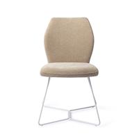 Jesper Home Eetkamerstoel 'Ikata' Beehive White, kleur Funky Fudge