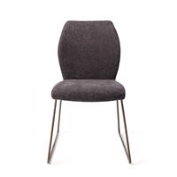 Jesper Home Eetkamerstoel 'Ikata' Slide Rose, kleur Almost Black