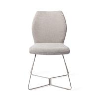 Jesper Home Eetkamerstoel 'Ikata' Beehive Steel, kleur Pretty Plaster