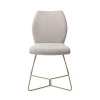 Jesper Home Eetkamerstoel 'Ikata' Beehive Gold, kleur Pretty Plaster
