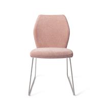 Jesper Home Eetkamerstoel 'Ikata' Slide Steel, kleur Anemone