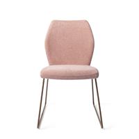 Jesper Home Eetkamerstoel 'Ikata' Slide Rose, kleur Anemone