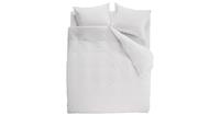 Ambiante Dekbedovertrek Uni Cotton White-2-persoons (200 x 200/220 cm)