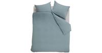 Ambiante Dekbedovertrek Uni Cotton Blue-Lits-jumeaux (240 x 200/220 cm)