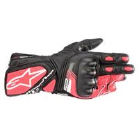 Stella SP-8 V3, Race motorhandschoenen, Zwart-Wit-Diva Roze