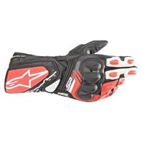 Alpinestars SP-8 V3 Zwart Wit Helder Rood Maat