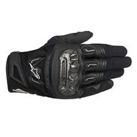 Alpinestars SMX-2 Air Carbon V2, Motorhandschoenen zomer, Zwart