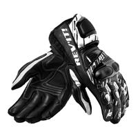 Quantum 2 Gloves, Race motorhandschoenen, Wit Zwart