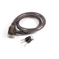 Kabelslot met alarm, voor de moto, 110cm