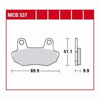 TRW Standaard remblokken, en remschoenen voor de moto, MCB537