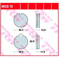 TRW Standaard remblokken, en remschoenen voor de moto, MCB70