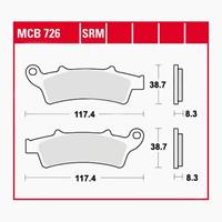 TRW SRM remblokken, en remschoenen voor de moto, MCB726SRM