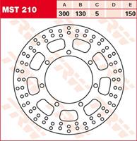 TRW MST vaste remschijf, voor de moto, MST210
