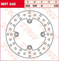 TRW MST vaste remschijf, voor de moto, MST245