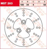 TRW MST vaste remschijf, voor de moto, MST263