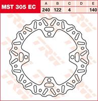 TRW EC off road remschijf, voor de moto, MST305EC