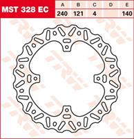 TRW EC off road remschijf, voor de moto, MST328EC