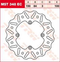 TRW EC off road remschijf, voor de moto, MST348EC