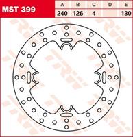 TRW MST vaste remschijf, voor de moto, MST399