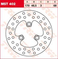 TRW MST vaste remschijf, voor de moto, MST402