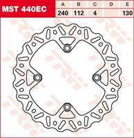 TRW EC off road remschijf, voor de moto, MST440EC