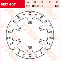 TRW MST vaste remschijf, voor de moto, MST457