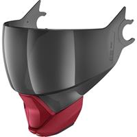 SHARK Vizier VZ170 Donker getint AS/AF (anti-damp), Vizieren, Mat rood RMA
