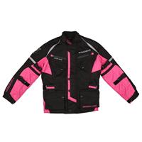 Modeka Motorradjacke Modeka Jacke Kids Tourex II schwarz/pink